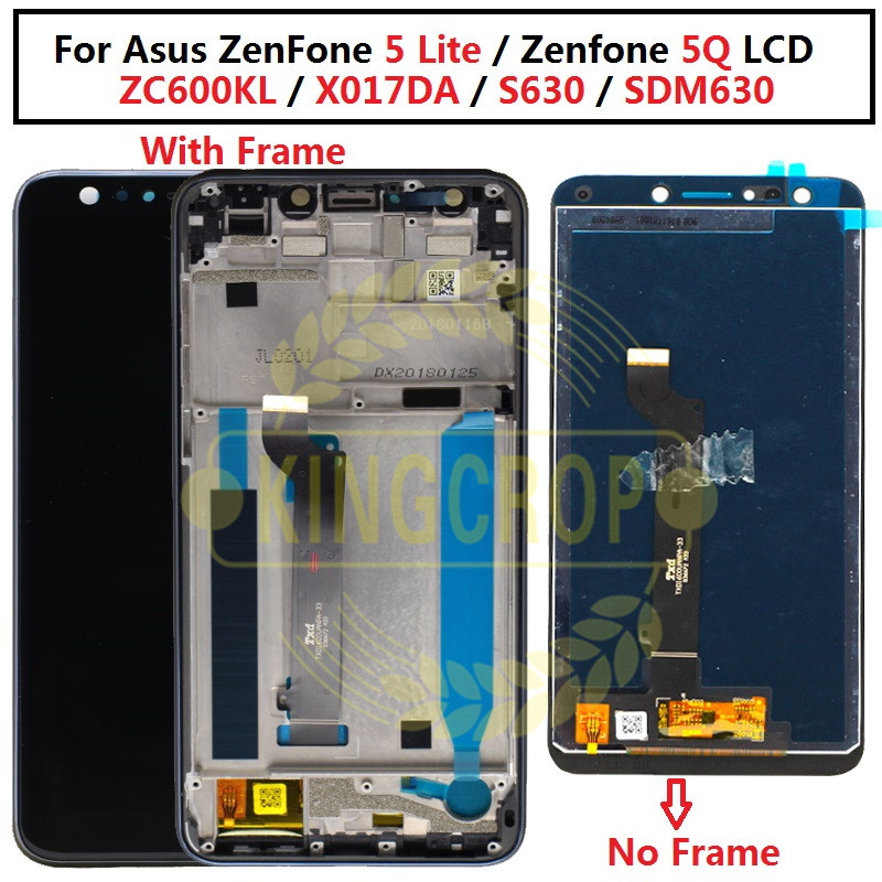 6.0 &Asus ZenFone 5 Lite 5Q X017DA LCD ZC600KL S63..